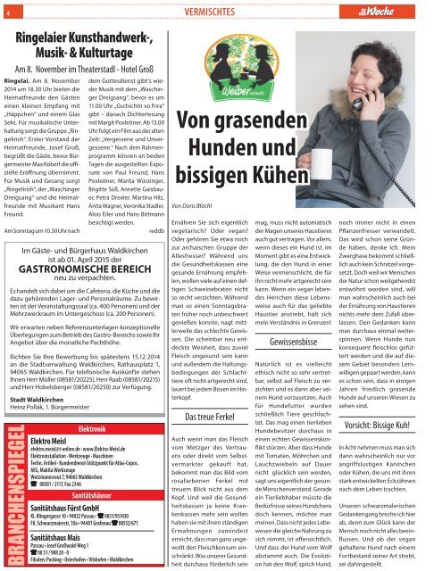 Die neue Woche Ausgabe 1445