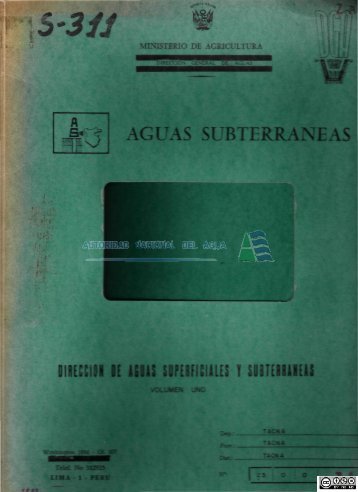 S 311.pdf - Biblioteca de la ANA.