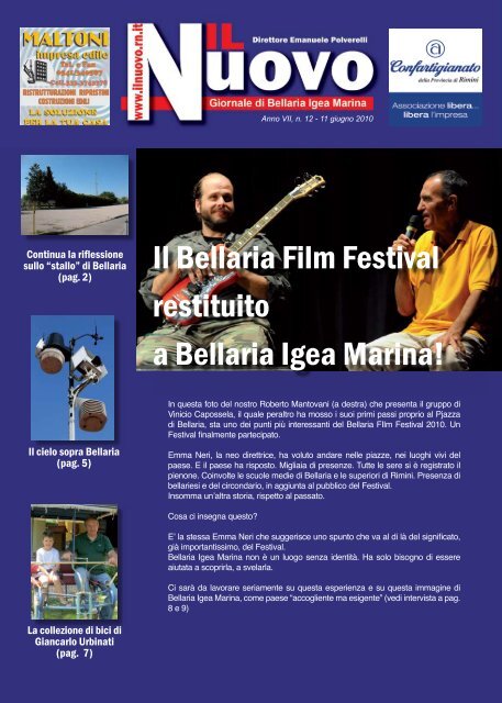 Il Bellaria Film Festival restituito a Bellaria Igea Marina! - Il Nuovo