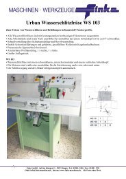 Urban Wasserschlitzfräse WS 103 - finke-maschinen.com