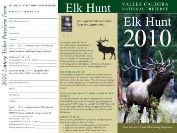 Elk Hunt - Valles Caldera National Preserve