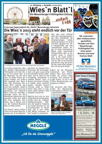 . . . einfach In(n) - beim WFV-Wasserburg