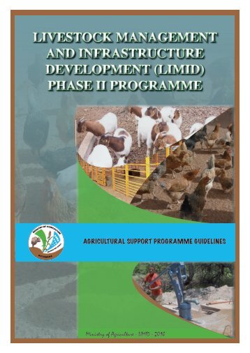 livestock management and infrastructure development (limid)