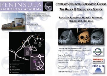 contrast enhanced ultrasound course the basics & setting up a service