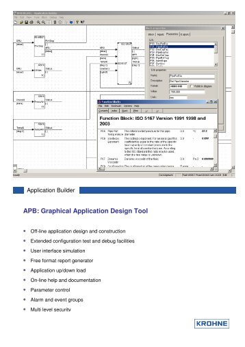APB: Graphical Application Design Tool - Krohne