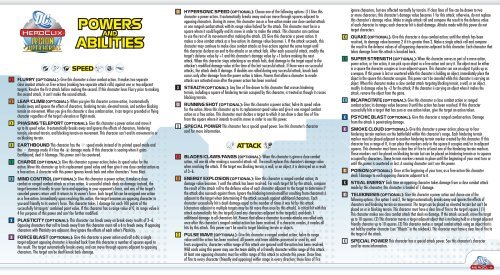 POWERS ABILITIES