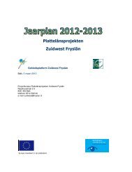 Jaarplan Zuidwest 2012-2013.pdf - Netwerk Platteland
