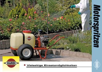 Prospekt Gartenbauspritzen - Kotte Landtechnik