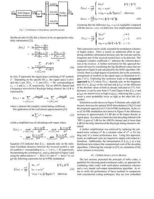 Evaluating the Performance of Turbo Codes and Turbo-Coded ...