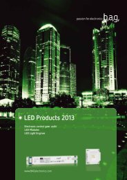 LED Modules - BAG electronics