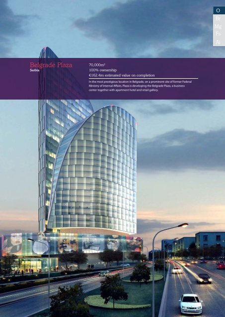 Annual report 2010 - plazacenters