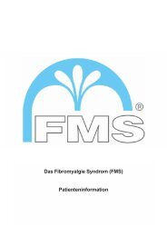 Das Fibromyalgie Syndrom (FMS ... - Fms-Fibromyalgiesyndrom