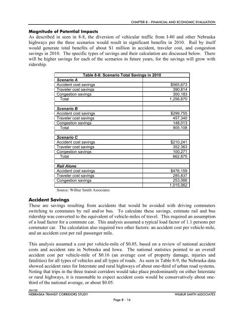 NTRAC Final Study - Nebraska Department of Roads - State of ...