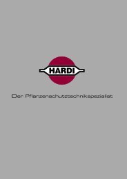 HARDI Profile - Kotte Landtechnik