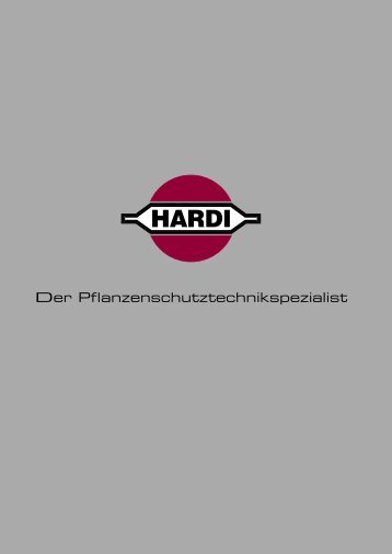 HARDI Profile - Kotte Landtechnik