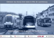 Extension du rÃ©seau ferrÃ© dans la Ville de Luxembourg ... - Rail.lu