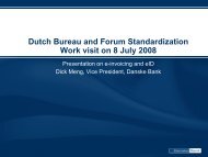 Danske Bank - Forum Standaardisatie