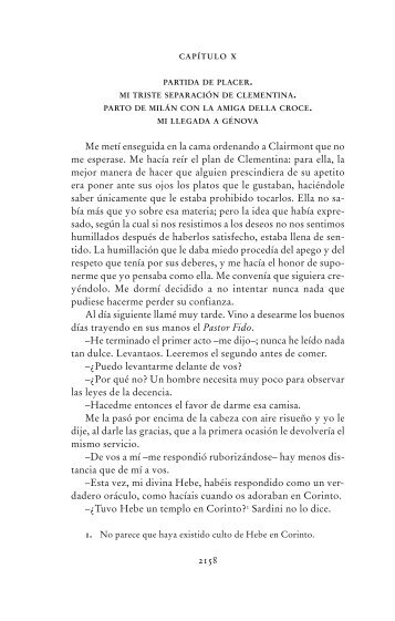 'Historia de mi vida', de Giacomo Casanova