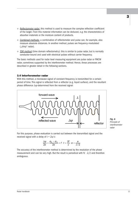 Radar Technology for Level Gauging - Krohne