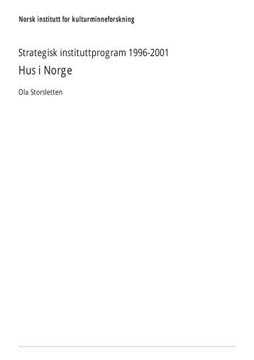 NIKU Publikasjoner 109