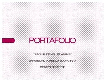 PORTAFOLIO