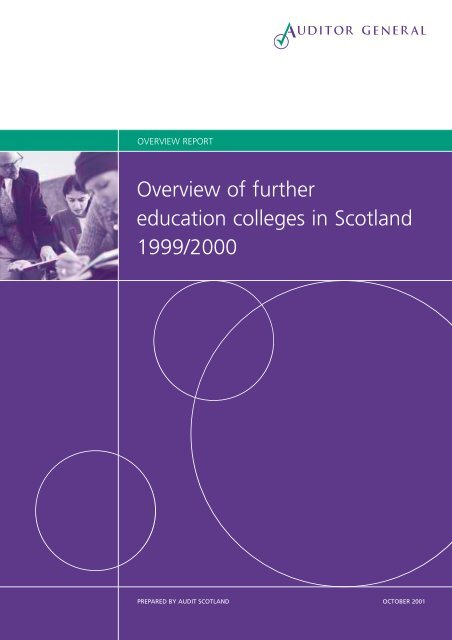 Overview of Further Education colleges (PDF | 262 ... - Audit Scotland