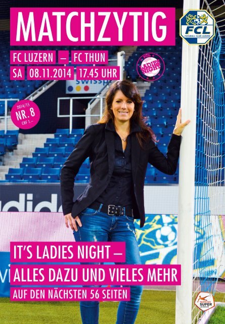 Fc Luzern Matchzytig N 8 14 15 Rsl 15 Thun