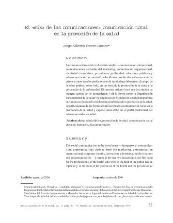 El «mix» de las comunicaciones: comunicación total en la ...