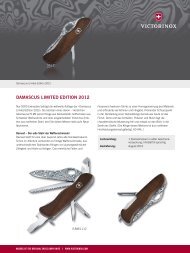 DAmAScuS LimiteD eDition 2012 - Victorinox