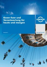 Know-how und Verantwortung für heute und morgen - Loacker Recycling GmbH