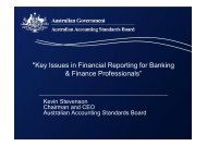 Key Issues in Financial Reporting for Banking & Finance Professionals