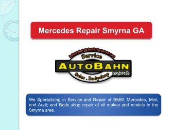 Mercedes Repair Smyrna GA