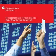 Vermögensanlage-Center Leonberg: Unser Know-how ist Ihr Gewinn!