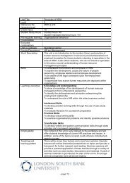 Unit Title Principles of HRM Level 2 Reference No ... - Blc.lsbu.ac.uk
