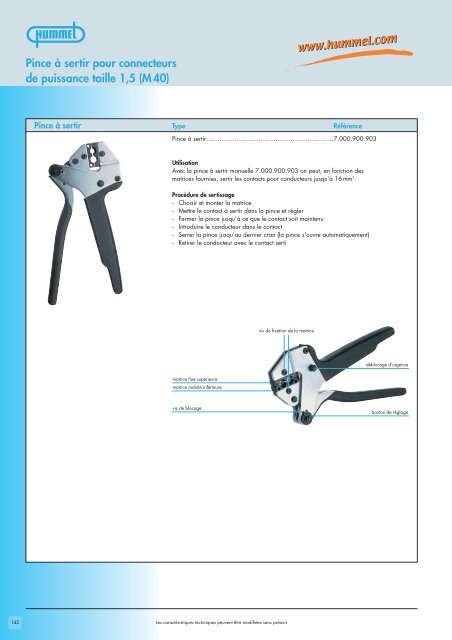 Connecteurs de commande M 23 / Boîtiers