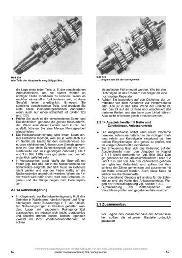 2.9 Zusammenbau - XS 500