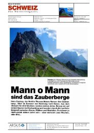 Schweiz - Das Wandermagazin: Mann o Mann ... - Waldhotel Davos
