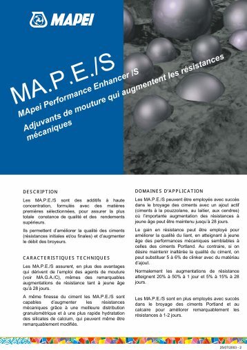 MApeiPerformanceEnhancer/S Adjuvants de mouture qui ...