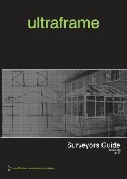 Ultraframe Survey Guide v9 - Connaught Conservatories