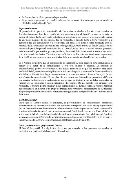 GuÃƒÂ­a Sobre los Derechos de la Mujer IndÃƒÂ­gena - Forest Peoples ...