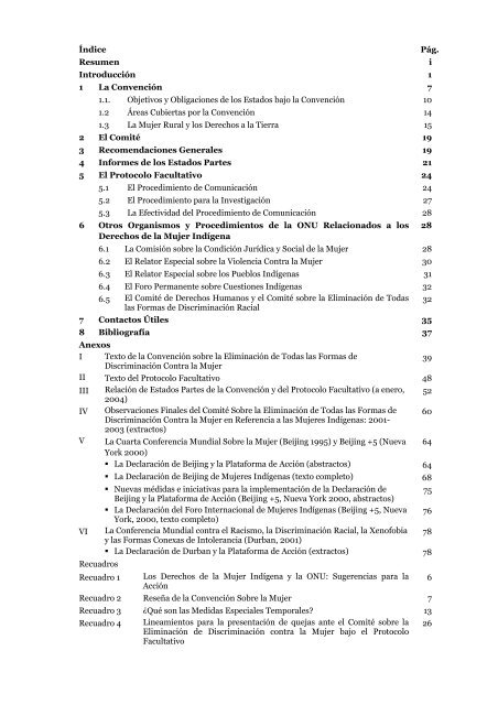 GuÃƒÂ­a Sobre los Derechos de la Mujer IndÃƒÂ­gena - Forest Peoples ...