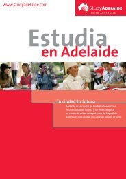 Tu ciudad tu futuro - Study Adelaide