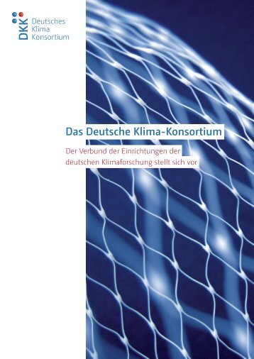 ImagebroschÃ¼re im pdf-Format - Deutsches Klima Konsortium