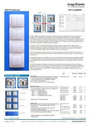 KNX IP-Switches - Lingg & Janke