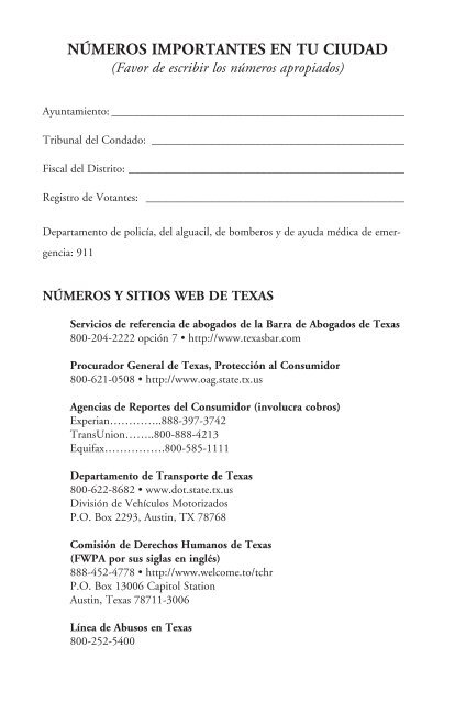 951_NYA18_text Sp.indd - State Bar of Texas