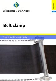 Belt clamp - Künneth & Knöchel KG
