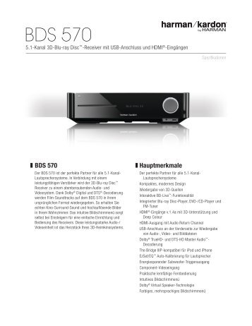 BDS 570 - Harman Kardon