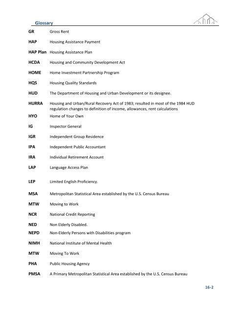 Chapter 1 - San Diego Housing Commission