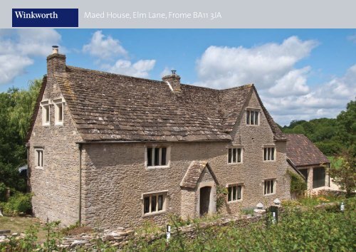 Maed House, Elm Lane, Frome BA11 3JA - Winkworth