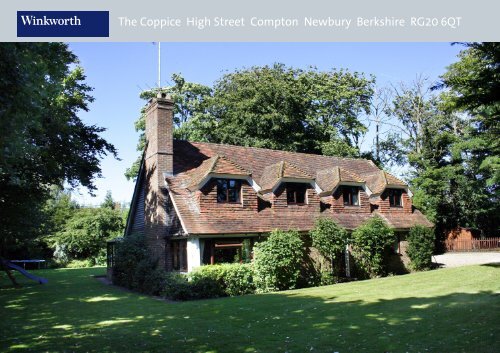 The Coppice High Street Compton Newbury Berkshire ... - Zoopla